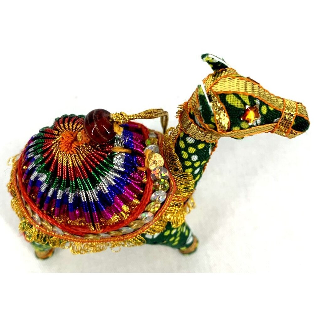 Sangeeta Camel Ornament Ethnic Indian Traditional Rajasthani 4" - Picture 6 of 8